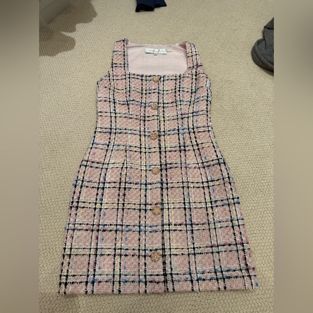 Vici X Madison Lecroy Tweed Dress